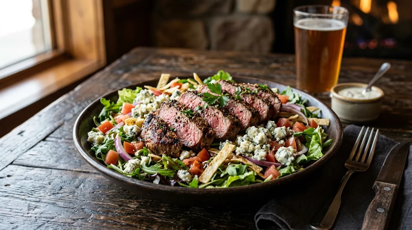Farm-Fresh Field Greens with Crispy Chicken Tenders - Entrée Salads at LongHorn Steakhouse