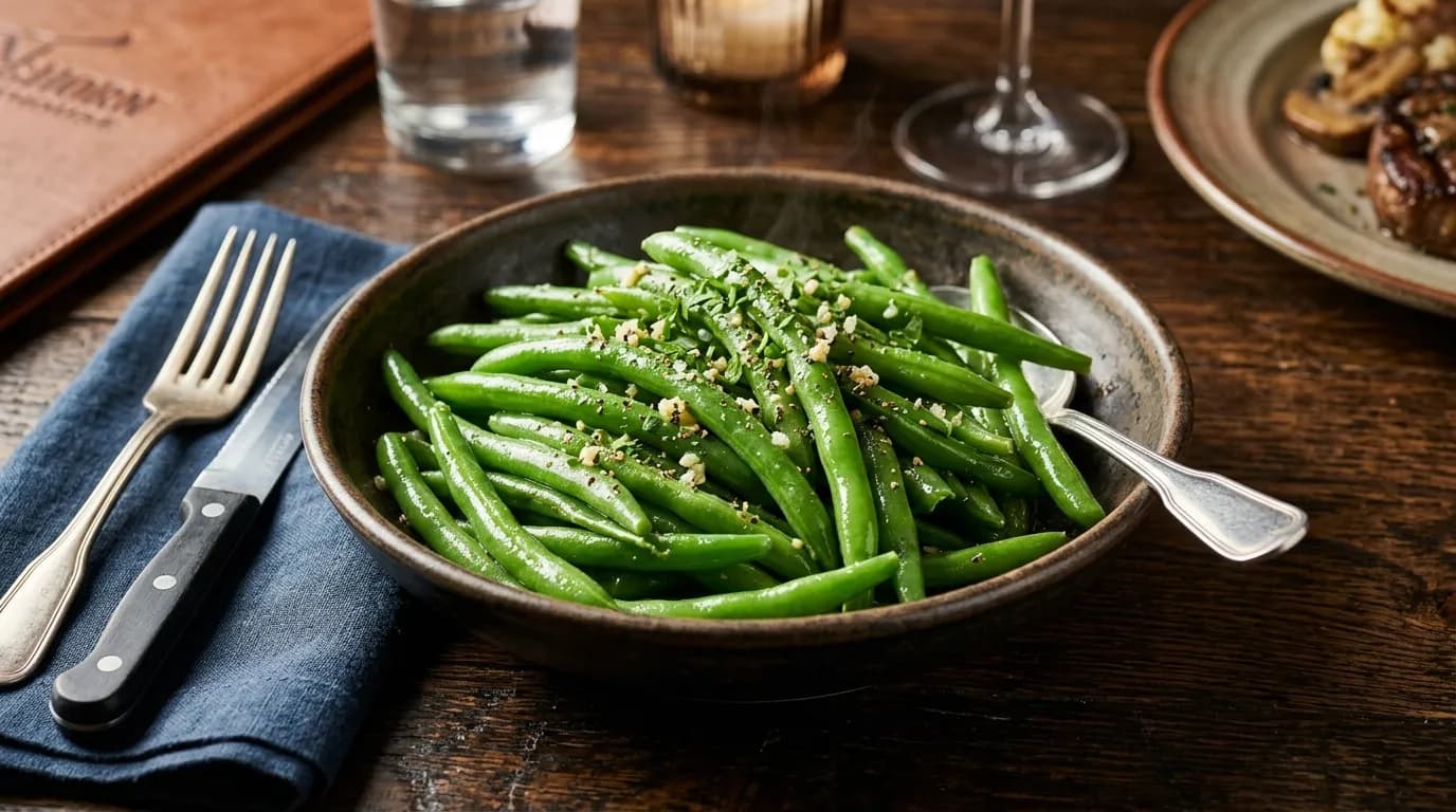 Fresh Steamed Green Beans - Sides at LongHorn Steakhouse