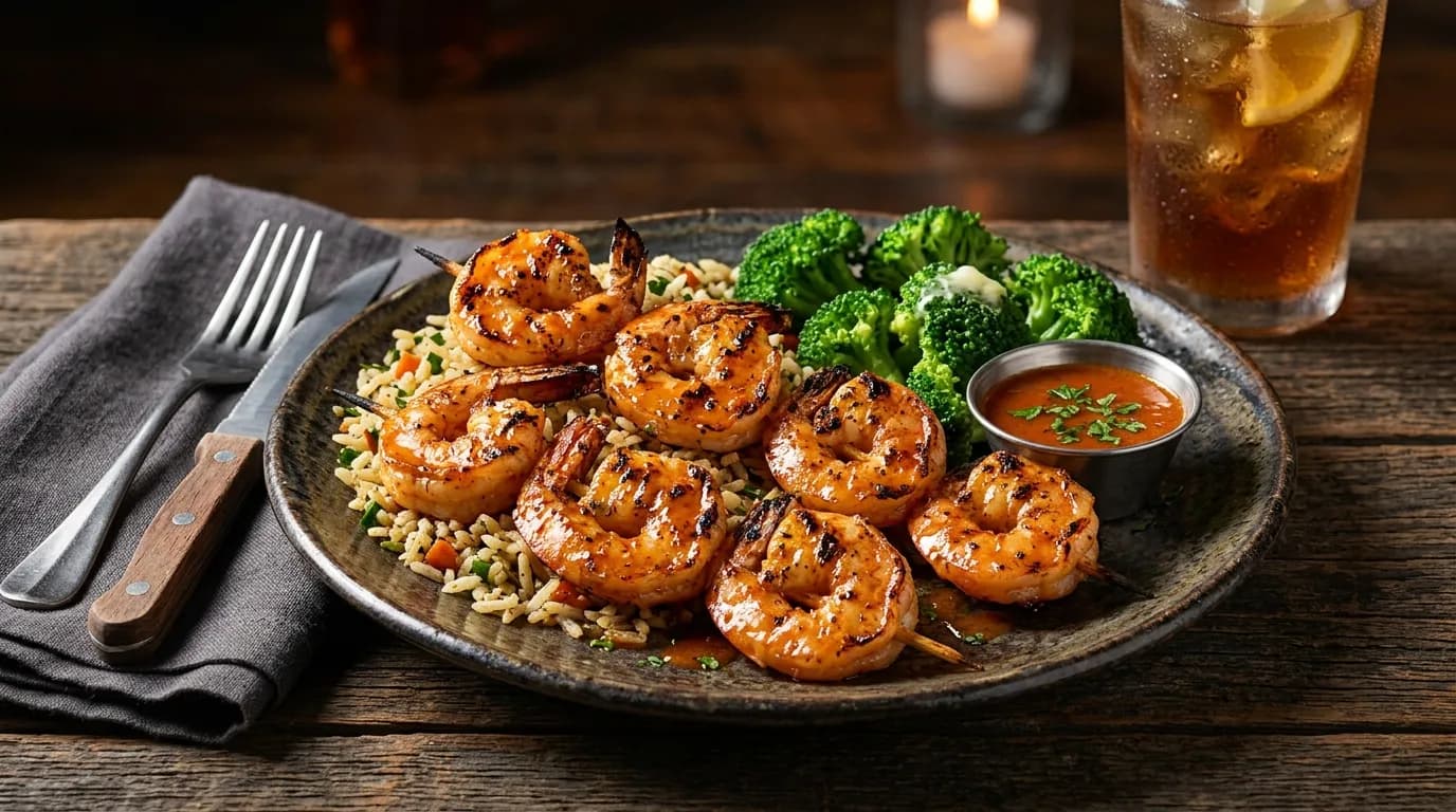 Redrock Grilled Shrimp (Lunch) - Lunch at LongHorn Steakhouse