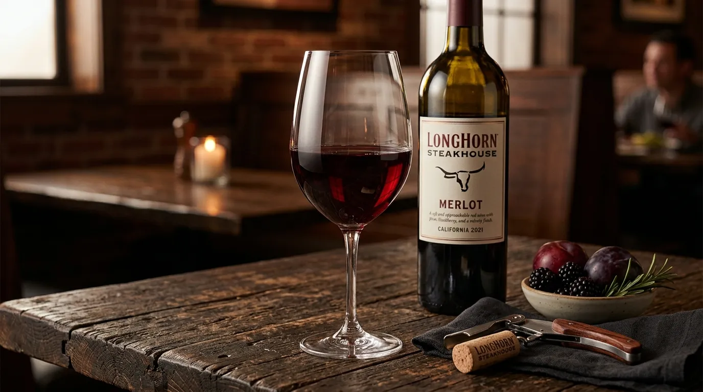 Merlot - Drinks at LongHorn Steakhouse