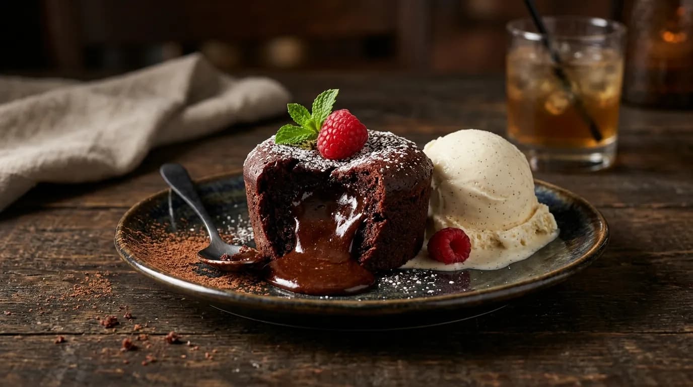 Molten Lava Cake - Desserts at LongHorn Steakhouse