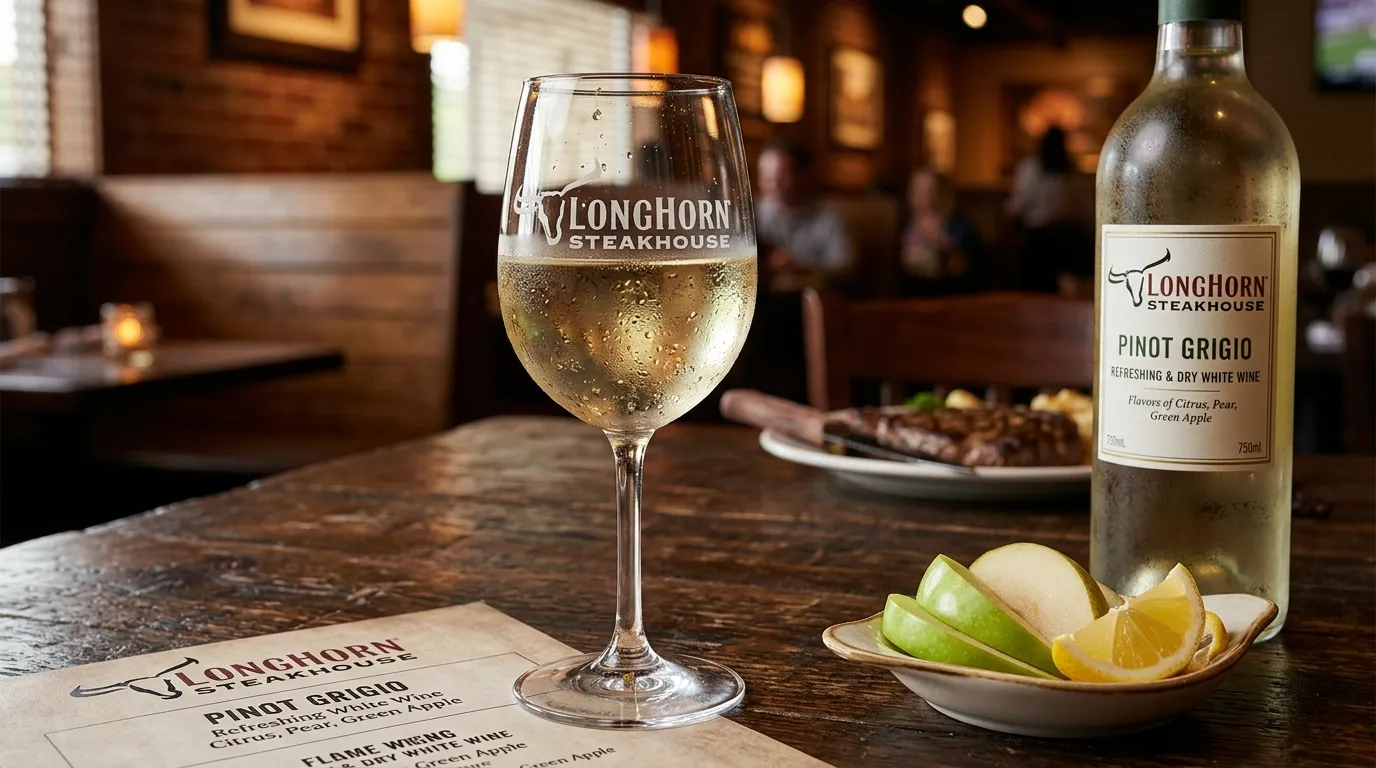 Pinot Grigio - Drinks at LongHorn Steakhouse