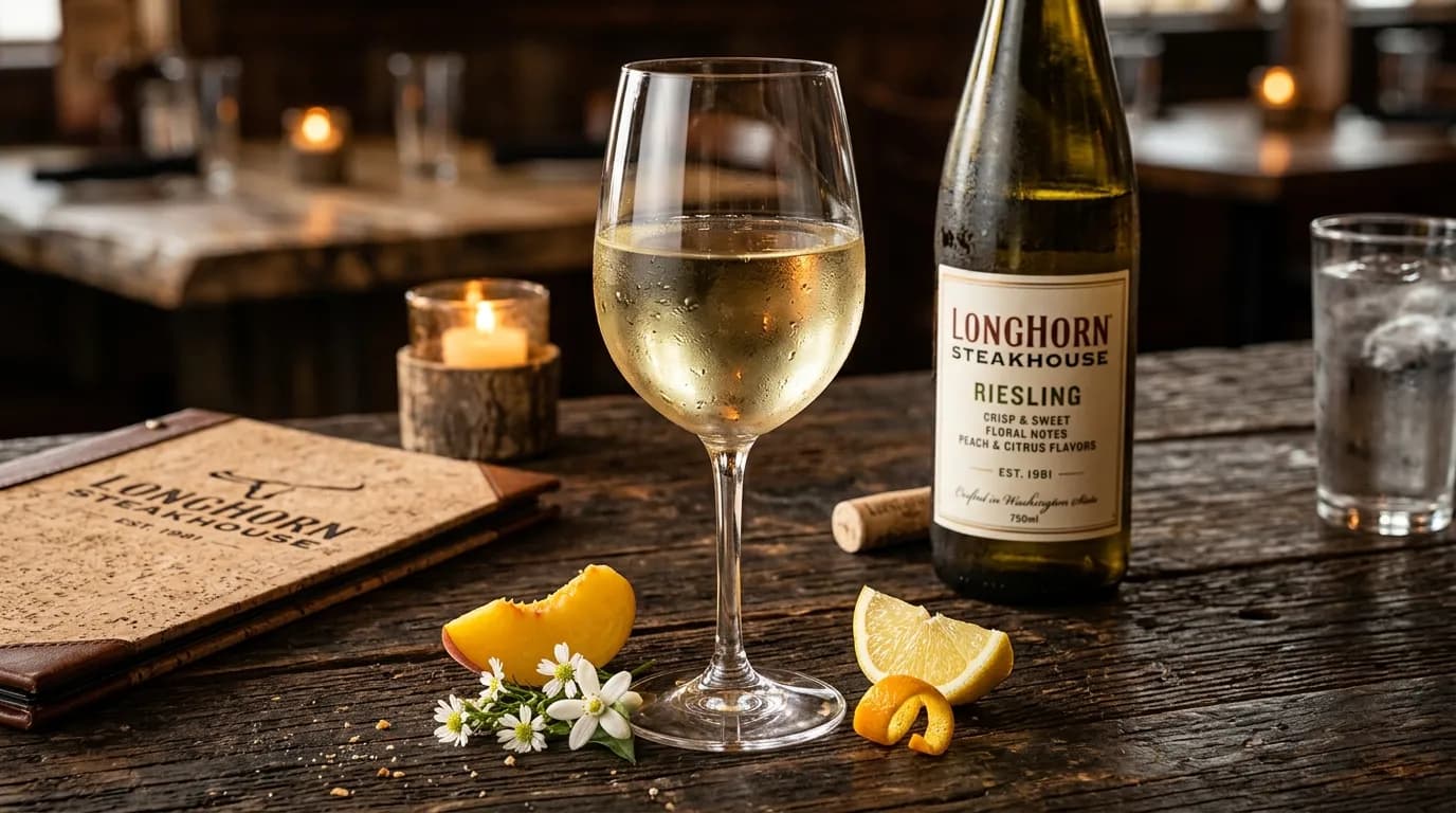 Riesling - Drinks at LongHorn Steakhouse