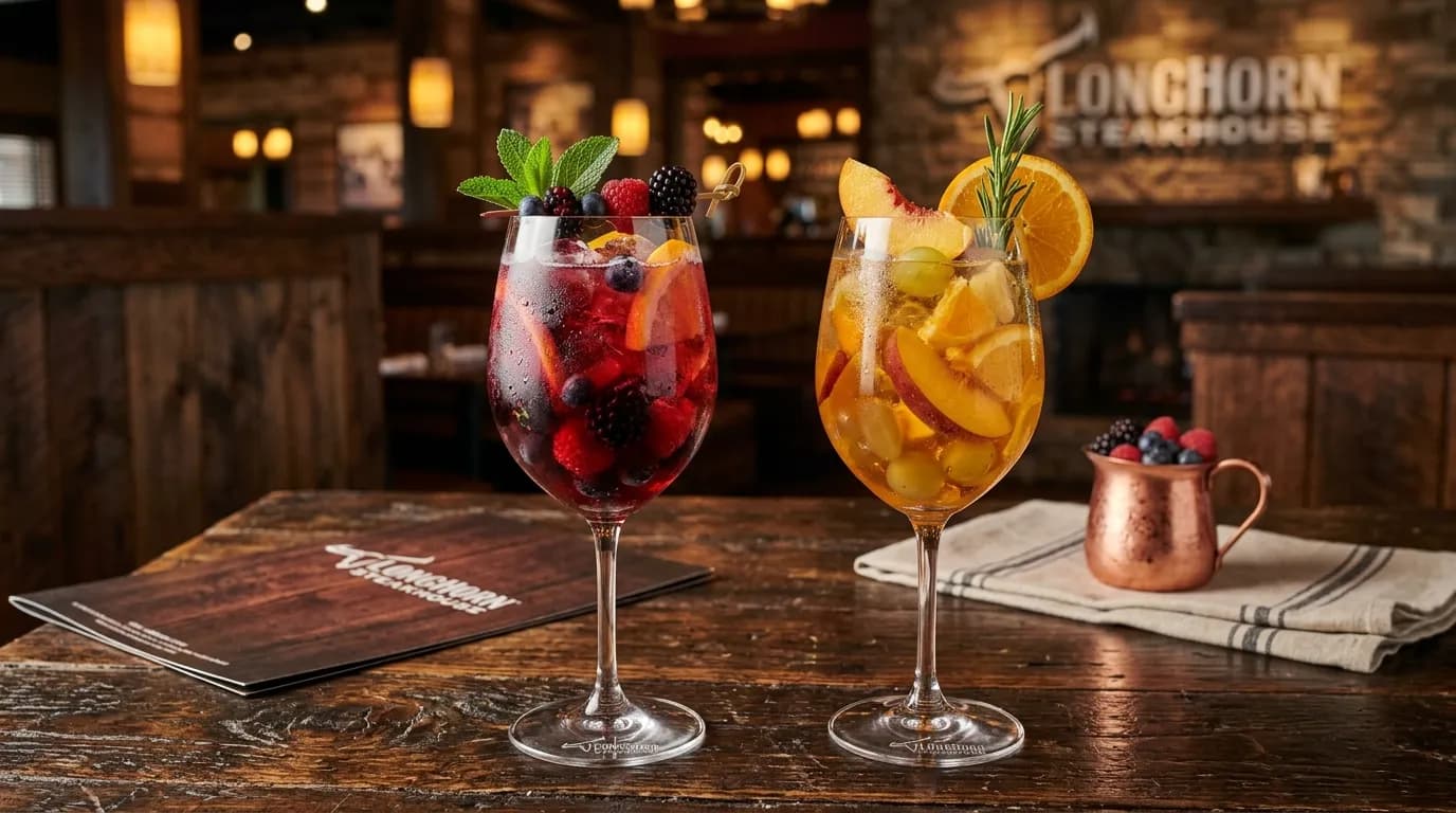 Sangrias - Drinks at LongHorn Steakhouse