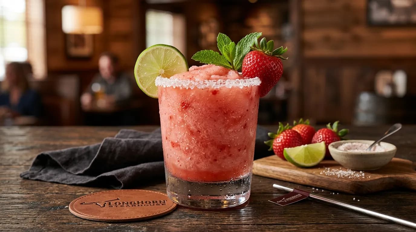 Strawberry Margarita - Drinks at LongHorn Steakhouse