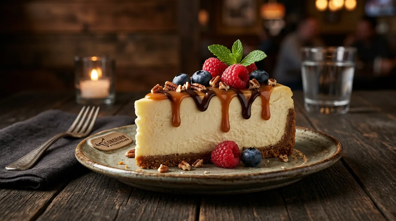 The Cheesecake - Desserts at LongHorn Steakhouse