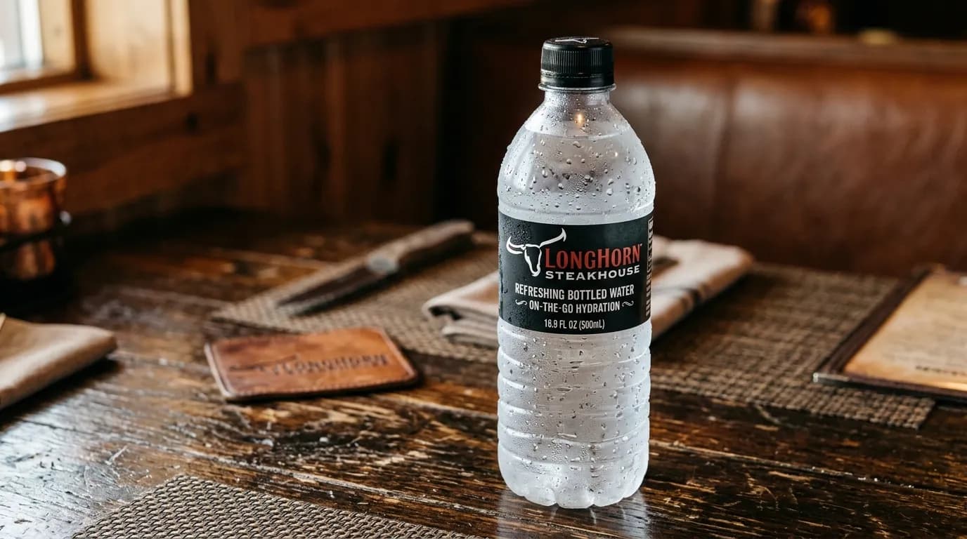 To Go Bottled Water - Drinks at LongHorn Steakhouse