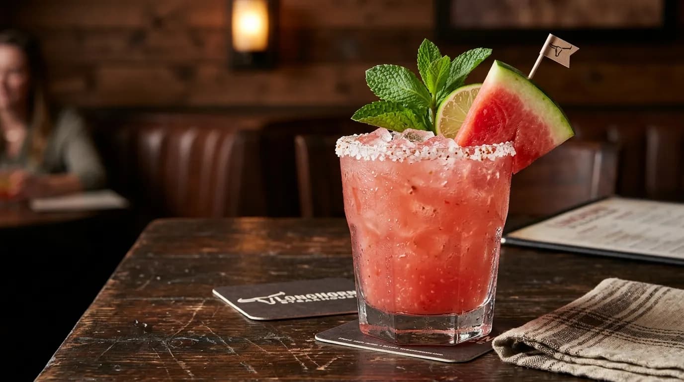 Watermelon Margarita - Drinks at LongHorn Steakhouse