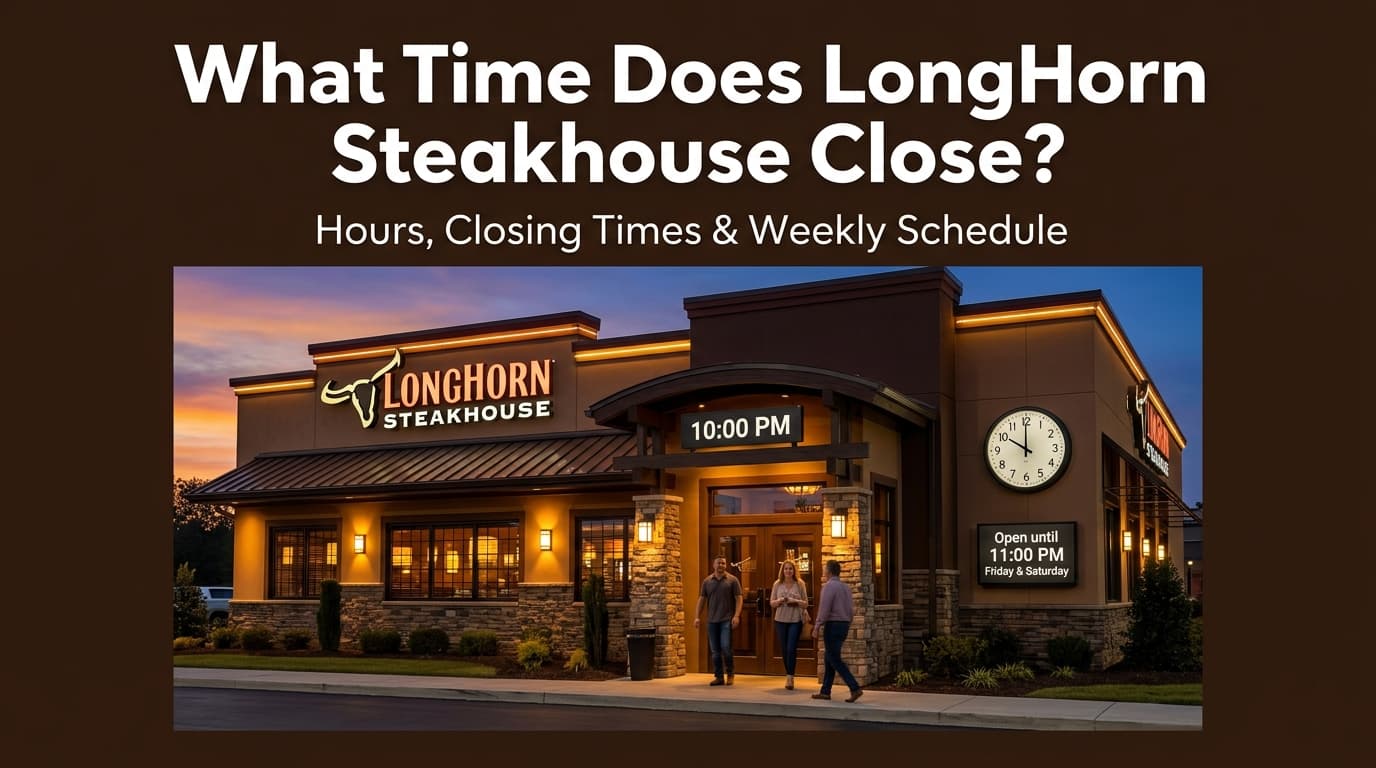 What Time Does LongHorn Steakhouse Close? (2026 Guide)